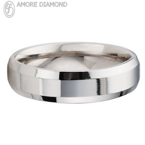 แหวนผู้ชาย-แหวนเกลี้ยง-แหวนแต่งงาน-แหวนทองคำขาว-RM004-WG