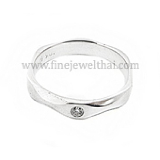 แหวนทองคำขาว-แหวนเพชร-แหวนหมั้น-แหวนแต่งงาน-Finejewelthai - R3046wg0247