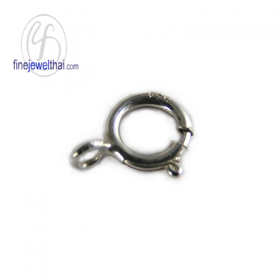 Italian-Spring-Ring-Clasp-925-with-stamp-925- 5mm-finejewelthai-F005