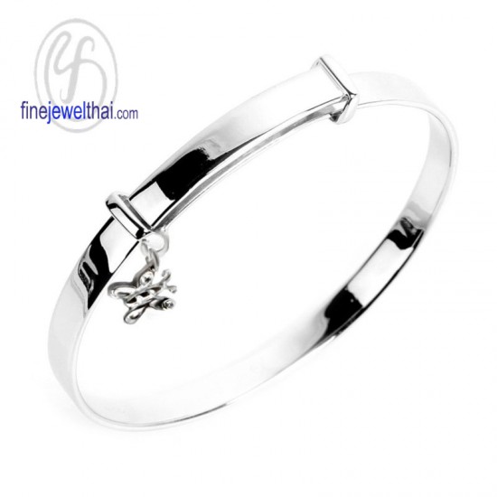 Children-Bangle-Diamond-Cz-silver-Bangle-gifts-for-babies-special-discounts-G1004cz00b
