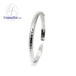 กำไล-กำไลเงินแท้-เงินแท้-ตัดเหลี่ยม-เพชร-finejewelthai-G205700