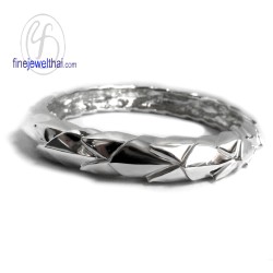กำไลกลีบบัว-งานสุวัน-กำไลเงินแท้-finejewelthai-SWB006 กำไลกลีบบัว-งานสุวัน-กำไลเงินแท้-finejewelthai-SWB006