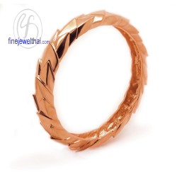 กำไลกลีบบัว-งานสุวัน-กำไลเงินแท้-ชุบทองสีชมพู-finejewelthai-SWB006-PG กำไลกลีบบัว-งานสุวัน-กำไลเงินแท้-ชุบทองสีชมพู-finejewelthai-SWB006-PG