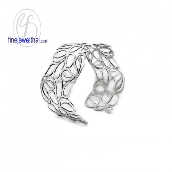 Bangle-flower-Silver-Design-finejewelthai-G100100
