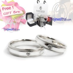 แหวนเพชรแท้-แหวนคู่-แหวนคู่เงิน-แหวนเงิน-Diamond_Gift_set6