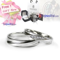 แหวนเพชรแท้-แหวนคู่-แหวนคู่เงิน-แหวนเงิน-แหวนหมั้น-แหวนแต่งงาน-Finejewelthai-Diamond_Gift_Set3