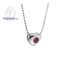 จี้ทับทิม-เงินแท้-จีั้หัวใจ-จี้พลอย-พลอยประจำเดือนเกิด-P1008rb จี้ทับทิม-เงินแท้-จีั้หัวใจ-จี้พลอย-พลอยประจำเดือนเกิด-P1008rb