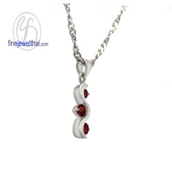 จี้โกเมน-จี้พลอย-จี้-พลอยประจำเดือน-P1009gm
