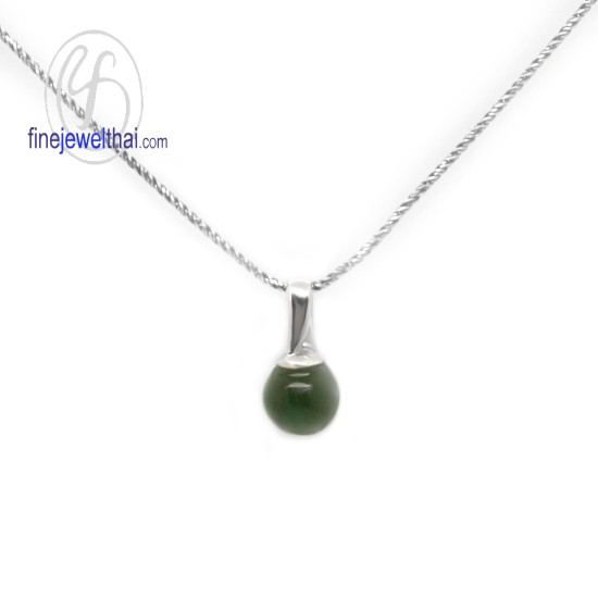 จี้หยก-เงินแท้-จี้พลอย-พลอยประจำเดือนเกิด-P1041jd00