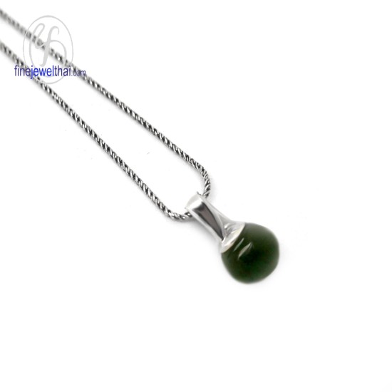 จี้หยก-เงินแท้-จี้พลอย-พลอยประจำเดือนเกิด-P1041jd00