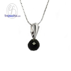 จี้นิล-จี้พลอยแท้-จี้เงิน-พลอยประจำเดือน-P3016on จี้นิล-จี้พลอยแท้-จี้เงิน-พลอยประจำเดือน-P3016on