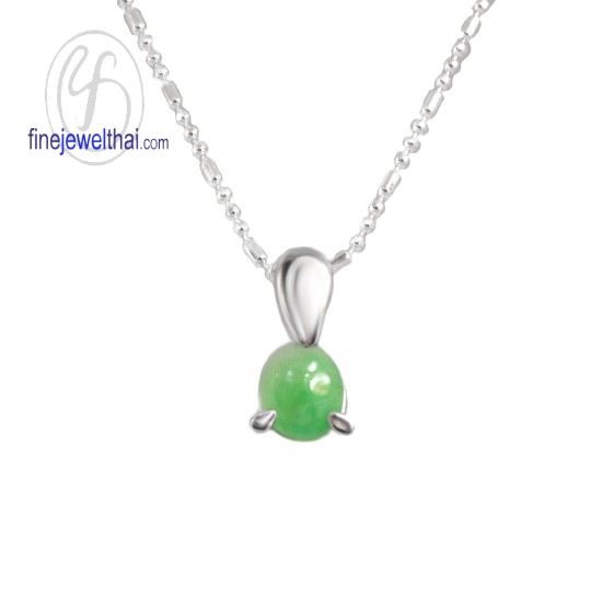 จี้หยก-เงินแท้-จี้พลอย-พลอยประจำเดือนเกิด-P1034jd00