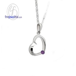 จี้อะเมทิสต์-จี้หัวใจ-จี้เงิน-จี้พลอย-อะเมทิสต์แท้-P1102amt จี้อะเมทิสต์-จี้หัวใจ-จี้เงิน-จี้พลอย-อะเมทิสต์แท้-P1102amt