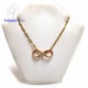 Pink Gold Infinity Pendant-P3046pg