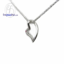 จี้ทับทิม-เงินแท้-จีั้หัวใจ-จี้พลอย-พลอยประจำเดือนเกิด-P1029rb จี้ทับทิม-เงินแท้-จีั้หัวใจ-จี้พลอย-พลอยประจำเดือนเกิด-P1029rb