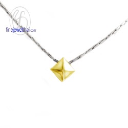 จี้ทองแท้-รูปพีระมิด-P3056g