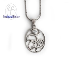 จี้เพชร-จี้โชคดี-จี้เงิน-เพชร-cz-พลอยประจำเดือนเกิด-Finejewelthai-P1043cz จี้เพชร-จี้โชคดี-จี้เงิน-เพชร-cz-พลอยประจำเดือนเกิด-Finejewelthai-P1043cz