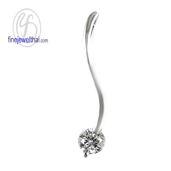 จี้เพชร-จี้เงิน-เพชร-cz-พลอยประจำเดือนเกิด-Finejewelthai-P1057cz