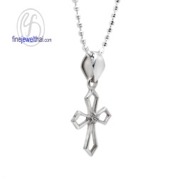 จี้เพชร-จี้ทองคำขาว-จี้ไม้กางเขน-เพชรแท้-ทองคำขาวแท้-Finejewelthai-P1120DWG จี้เพชร-จี้ทองคำขาว-จี้ไม้กางเขน-เพชรแท้-ทองคำขาวแท้-Finejewelthai-P1120DWG