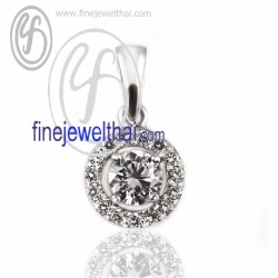 จี้เพชร-จี้เงิน-เพชร-cz-พลอยประจำเดือนเกิด-Finejewelthai-PAP189