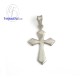จี้ไม้กางเขน-จี้เงิน-finejewelthai-P109100h