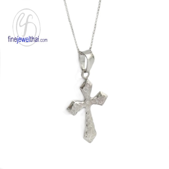 จี้ไม้กางเขน-จี้เงิน-finejewelthai-P109100h