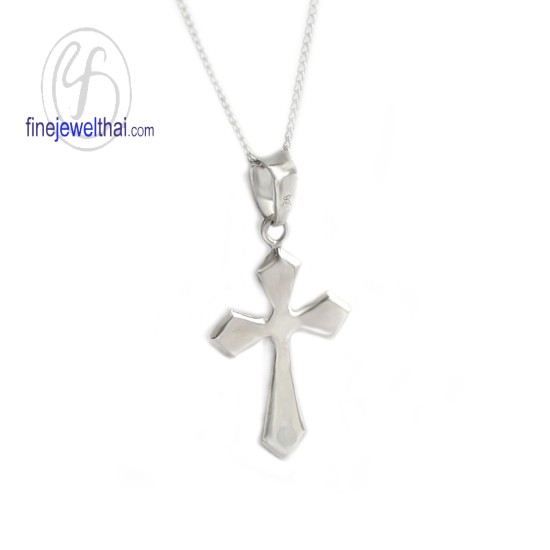จี้ไม้กางเขน-จี้เงิน-finejewelthai-P109100h