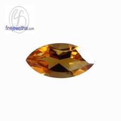 ซิทริน-พลอยแท้-พลอย-พลอยร่วง-Citrine-Gemstone-Birth stone-Loose Stones-Marquise-Ct001mq7x3.5