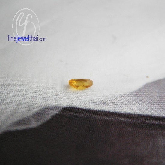 ซิทริน-พลอยแท้-พลอย-พลอยร่วง-Citrine-Gemstone-Birth stone-Loose Stones-Marquise-G-Ct4x2-Mq
