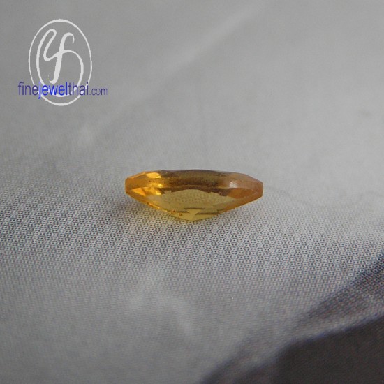 ซิทริน-พลอยแท้-พลอย-พลอยร่วง-Citrine-Gemstone-Birth stone-Loose Stones-Marquise-G-Ct8x4-Mq