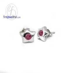 ต่างหูทับทิม-ต่างหูเงิน-ทับทิมแท้-เงินแท้925-ออกแบบพิเศษ-finejewelthai-E1004rb ต่างหูทับทิม-ต่างหูเงิน-ทับทิมแท้-เงินแท้925-ออกแบบพิเศษ-finejewelthai-E1004rb