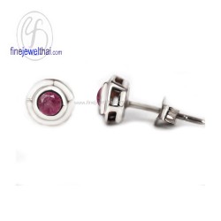 ต่างหูทับทิม-ต่างหูเงิน-ทับทิมแท้-เงินแท้925-ออกแบบพิเศษ-finejewelthai-E1029rb00 ต่างหูทับทิม-ต่างหูเงิน-ทับทิมแท้-เงินแท้925-ออกแบบพิเศษ-finejewelthai-E1029rb00