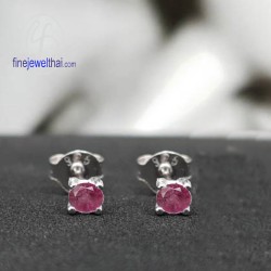 ต่างหูทับทิม-ต่างหูเงิน-ทับทิมแท้-เงินแท้925-ออกแบบพิเศษ-finejewelthai-E2165rb ต่างหูทับทิม-ต่างหูเงิน-ทับทิมแท้-เงินแท้925-ออกแบบพิเศษ-finejewelthai-E2165rb