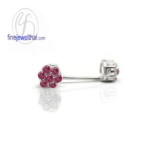 ต่างหูทับทิม-ต่างหูเงิน-ทับทิมแท้-เงินแท้925-ออกแบบพิเศษ-finejewelthai-E3060rb ต่างหูทับทิม-ต่างหูเงิน-ทับทิมแท้-เงินแท้925-ออกแบบพิเศษ-finejewelthai-E3060rb