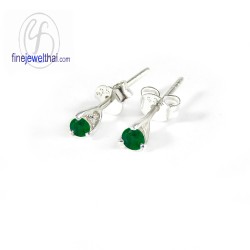 ต่างหูมรกต-ต่างหูเงินแท้-มรกต-พลอยประจำเดือนเกิด-finejewelthai-E1063em_3m ต่างหูมรกต-ต่างหูเงินแท้-มรกต-พลอยประจำเดือนเกิด-finejewelthai-E1063em_3m