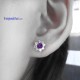 ต่างหูอะเมทิสต์-ต่างหูเงิน-อะเมทิสต์-เงินแท้925-ออกแบบพิเศษ-finejewelthai-E1058am