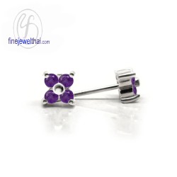 ต่างหูอะเมทิสต์-ต่างหูเงิน-อะเมทิสต์-เงินแท้925-ออกแบบพิเศษ-finejewelthai-E3061am ต่างหูอะเมทิสต์-ต่างหูเงิน-อะเมทิสต์-เงินแท้925-ออกแบบพิเศษ-finejewelthai-E3061am