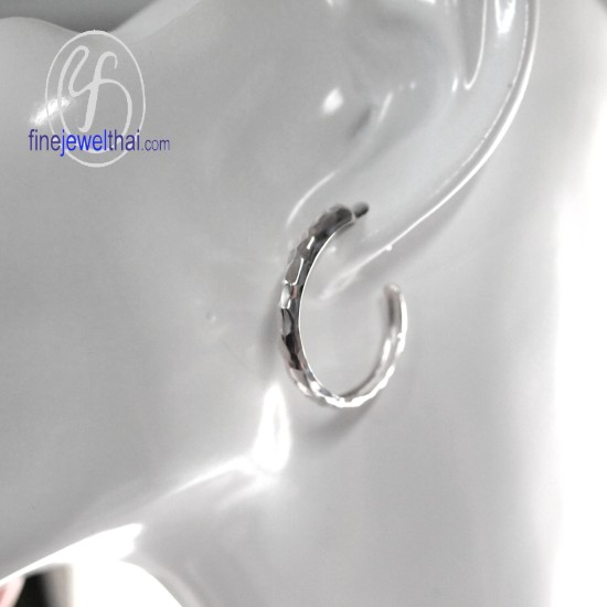 ต่างหูเงิน-เงินแท้925-ออกแบบพิเศษ-finejewelthai-E107300