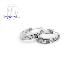 ต่างหูเพชร-ต่างหูเงิน-เพชรสังเคราะห์-เงินแท้925-2188cz