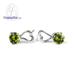 ต่างหูเพอริดอท-ต่างหูเงิน-เพอริดอทแท้-เงินแท้ 925-ออกแบบพิเศษ-finejewelthai-E1037pd ต่างหูเพอริดอท-ต่างหูเงิน-เพอริดอทแท้-เงินแท้ 925-ออกแบบพิเศษ-finejewelthai-E1037pd