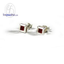 ต่างหูโกเมน-ต่างหูเงิน-โกเมนแท้-เงินแท้925-ออกแบบพิเศษ-finejewelthai-E1047gm ต่างหูโกเมน-ต่างหูเงิน-โกเมนแท้-เงินแท้925-ออกแบบพิเศษ-finejewelthai-E1047gm