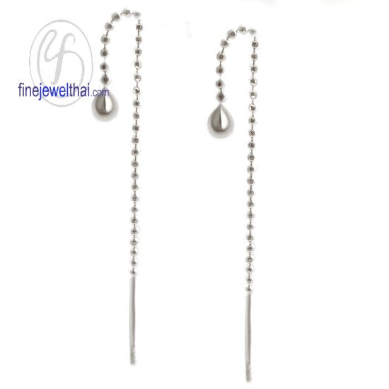 ต่างหูเงิน-เงินแท้925-ออกแบบพิเศษ-finejewelthai-E104800-2