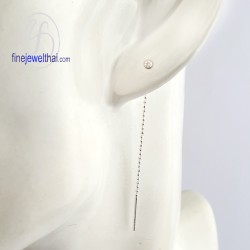 ต่างหูเงิน-เงินแท้925-ออกแบบพิเศษ-finejewelthai-E104800h-2 ต่างหูเงิน-เงินแท้925-ออกแบบพิเศษ-finejewelthai-E104800h-2