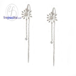 ต่างหูเพชร-ต่างหูเงิน-เพชรสังเคราะห์-เงินแท้925-E1079cz00-2