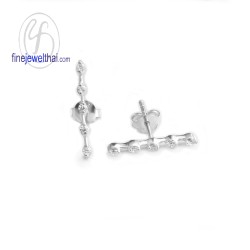 ต่างหูเพชรแท้-ต่างหูทองคำขาว-ลดพิเศษ-E1158wgp1