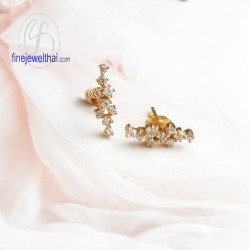 ต่างหูเพชร-ต่างหูทองสีชมพู-ทองสีชมพูแท้750-ออกแบบพิเศษ-finejewelthai-E1159pgp1 ต่างหูเพชร-ต่างหูทองสีชมพู-ทองสีชมพูแท้750-ออกแบบพิเศษ-finejewelthai-E1159pgp1