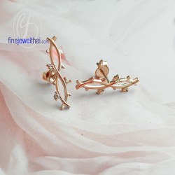 ต่างหูเพชร-ต่างหูทองสีชมพู-ทองสีชมพูแท้750-ออกแบบพิเศษ-finejewelthai-E1160pgp1 ต่างหูเพชร-ต่างหูทองสีชมพู-ทองสีชมพูแท้750-ออกแบบพิเศษ-finejewelthai-E1160pgp1