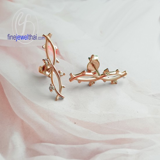 Pink-Gold-Diamond-Earring-finejewelthai-E1160pgp1
