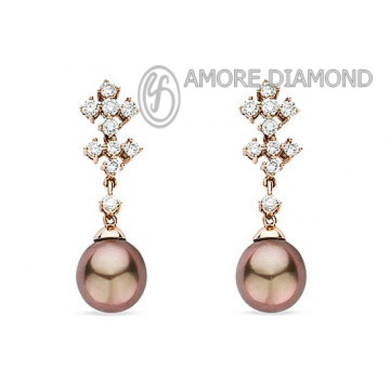Diamond-Pearl-Pink-Gold-Stud-Earring-ED016-PG-PL
