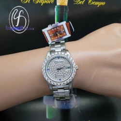 นาฬิกา-นาฬิกาฝังเพชร-นาฬิกาสแตนเลส-finejewelthai-W3629L